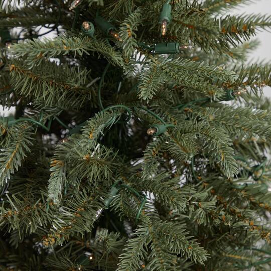 4.5ft. Pre-Lit Artificial Christmas Tree, Clear Lights